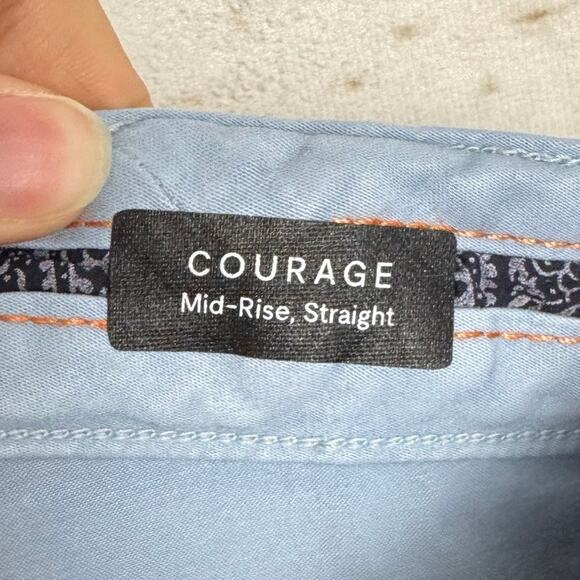 34 Heritage Courage Sky Twill Tencel Soft Mid Rise Straight Leg Pants Size 31x34 - Picture 9 of 15